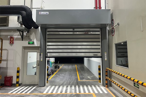 aluminum high speed door