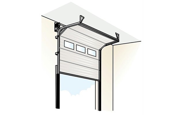 industrial sectional door