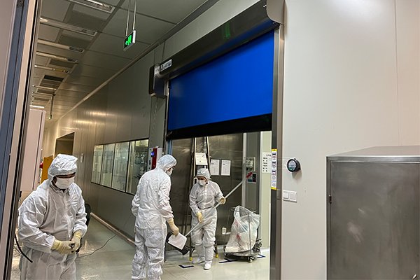 Dust-Free Zipper High-Speed Doors