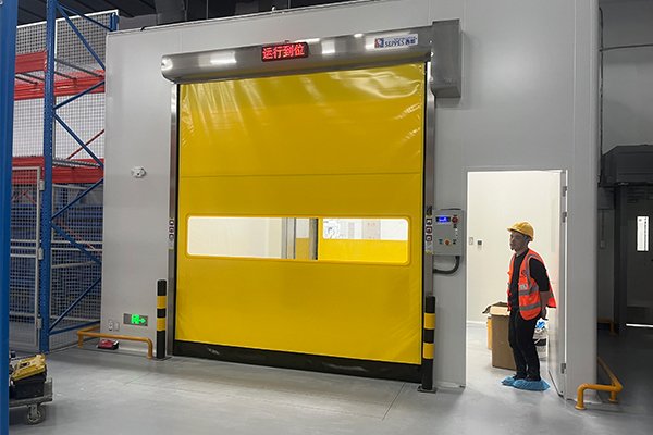 Dust-Free Zipper High-Speed Doors