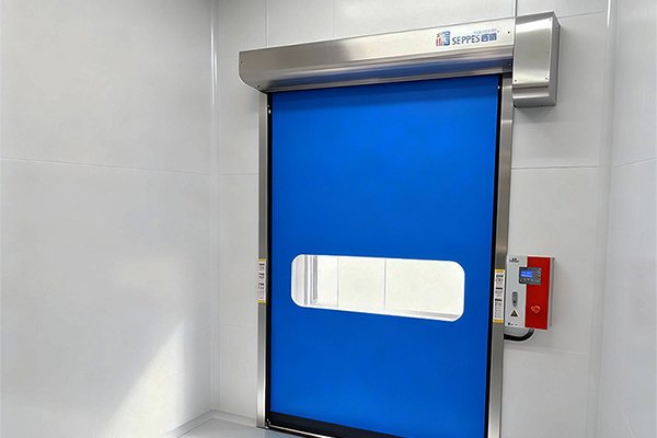 Insulated high speed door