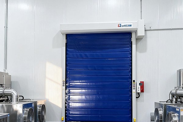 Zipper high speed Door