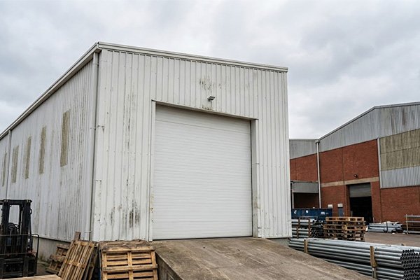 Warehouse loading dock doors