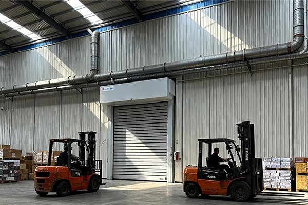 Spiral Roller Shutter Door