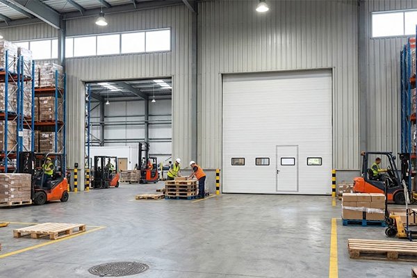 Insulated Industrial Sectional Doors