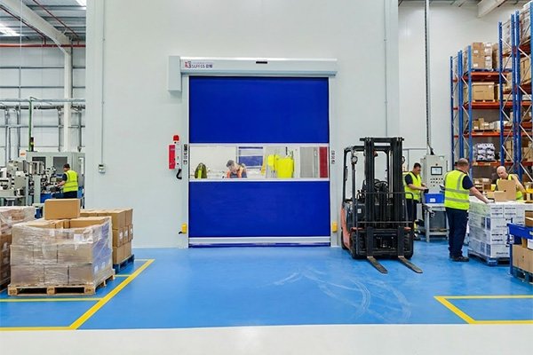 PVC Curtain High Speed Door 