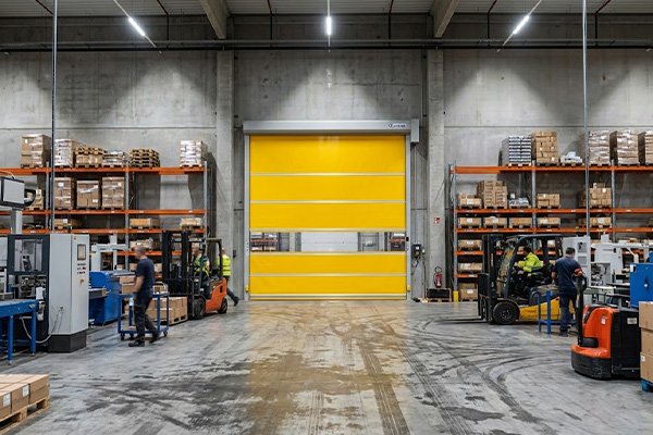 Radar induction fast doors
