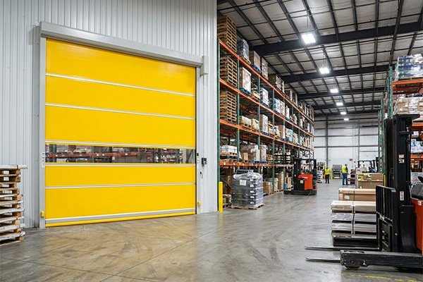 Radar induction fast door