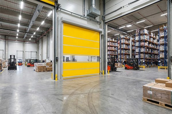 Radar induction fast door