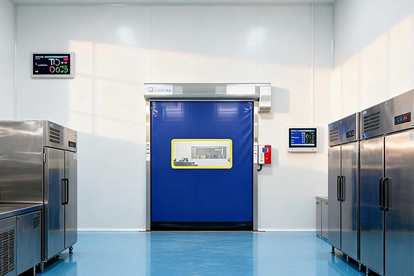 High speed doors for logistics centers