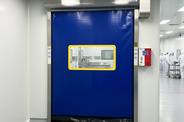 High speed doors for logistics centers