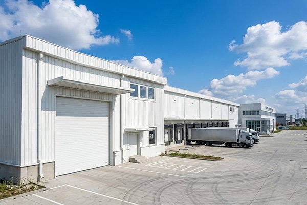 Baking Varnish Industrial Sectional Doors