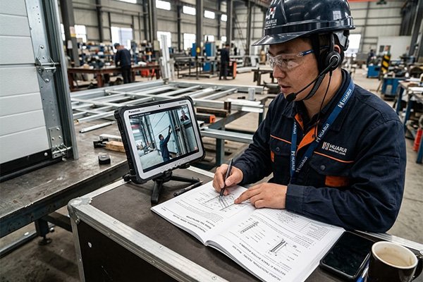 Remote Technical Support for Industrial Doors