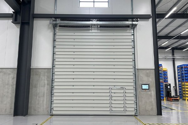 Door-in-door sectional door