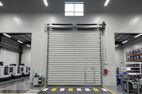 Door-in-door sectional door