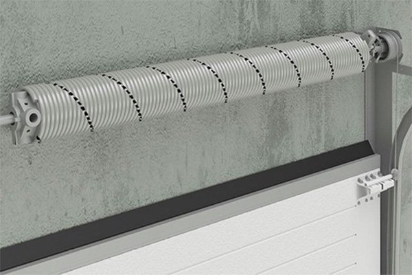 Torsion spring anti-breakage device