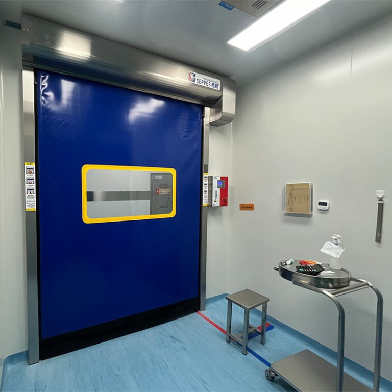 zipper high speed door