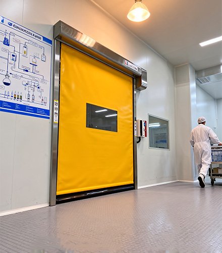 High-Speed ​​Zipper Door for Medical Machinery
