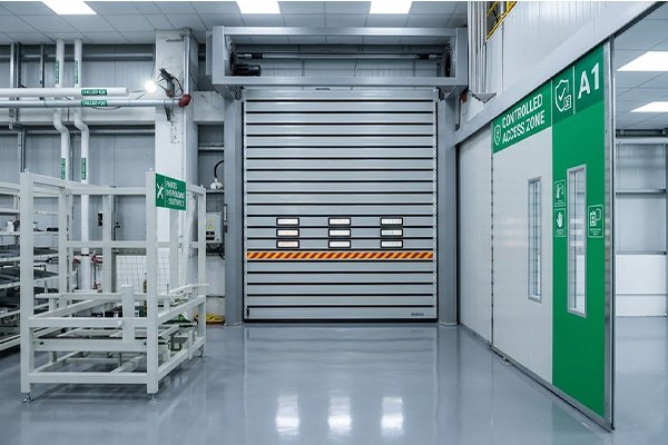 Aluminum Alloy High-Speed ​​Rolling Shutter Door