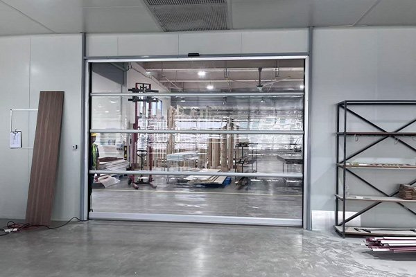 Transparent High-Speed Door