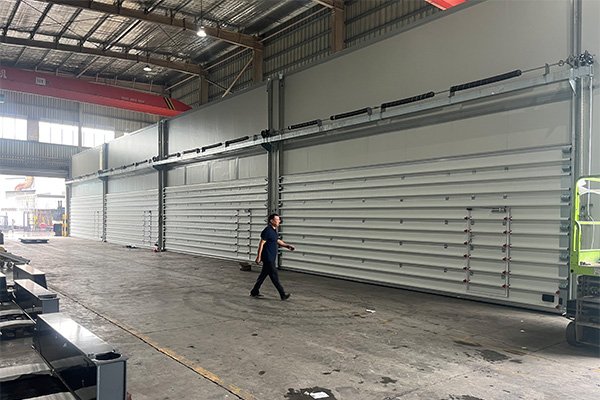 sectional steel doors