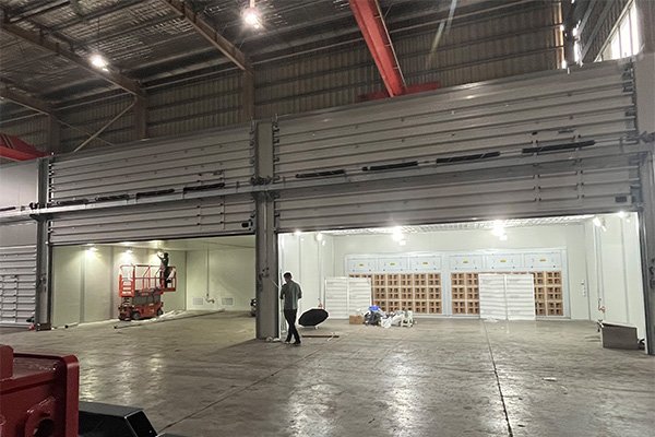 sectional steel doors