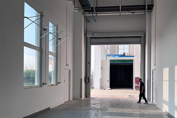 high speed automatic stacking door