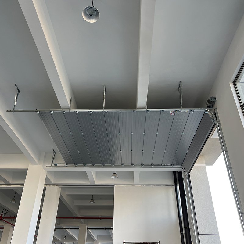 Logistics sectional door application