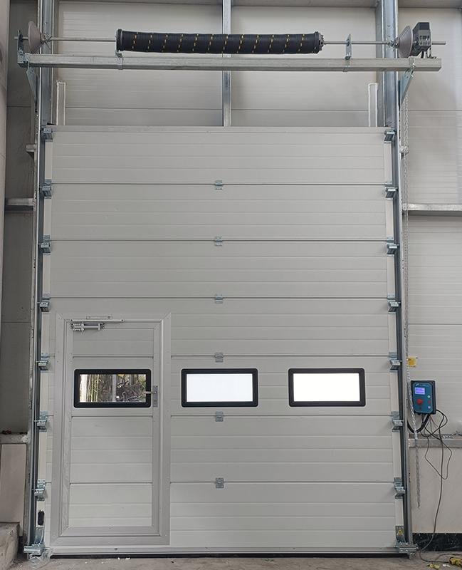 Warehouse sectional door application