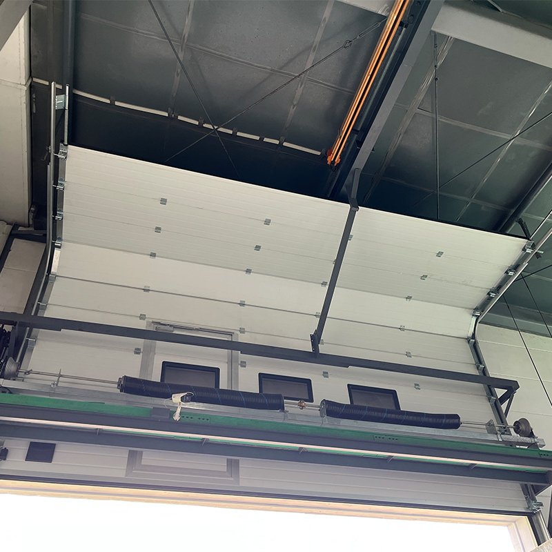 Cold storage sectional door application