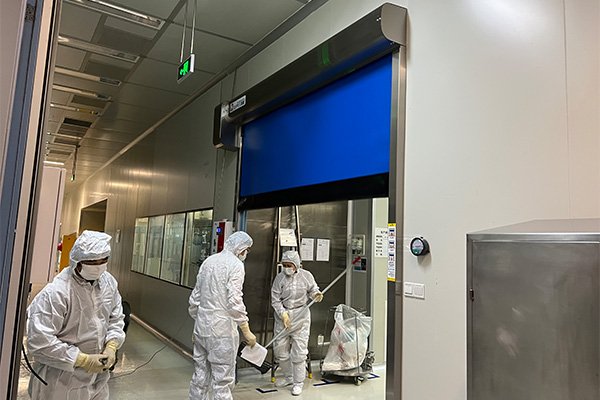 Cleanroom environment