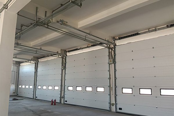high lift sectional door