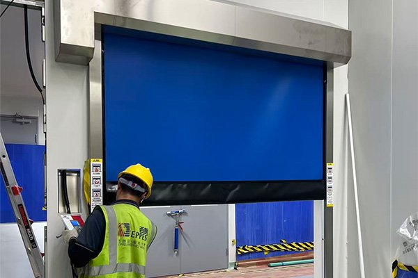 high speed roll up door for clean room