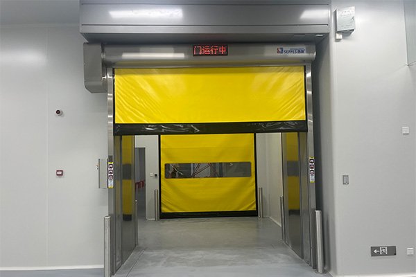 high speed roll up door for clean room