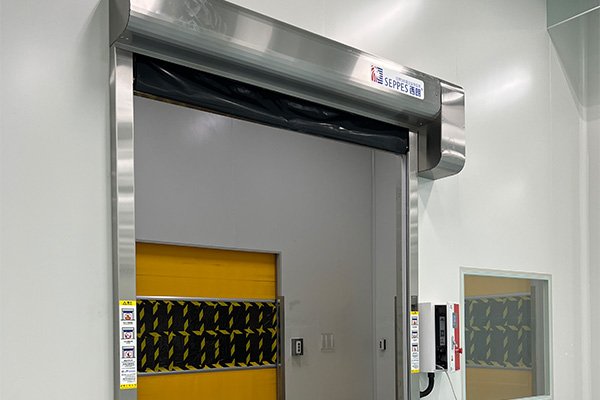 high speed roll up door for clean room