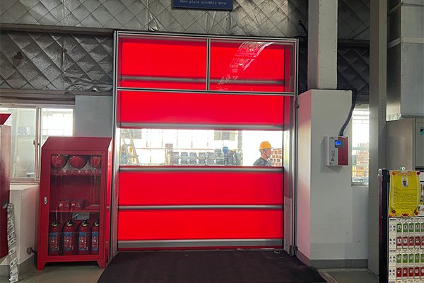 external high speed door