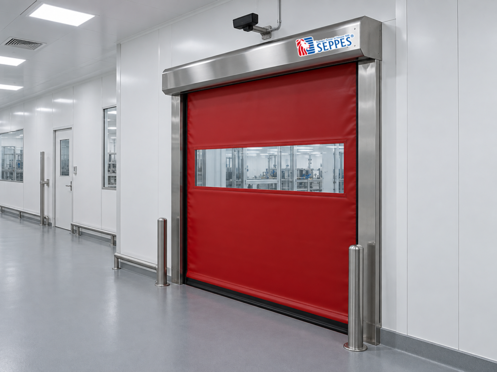 automatic-interior-high-speed-door-radar-activation