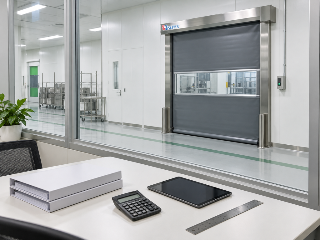 high-speed-door-cost-cleanroom-planning
