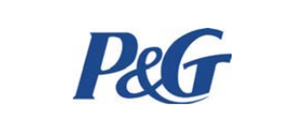 P and G hygienic consumer goods production brand logo