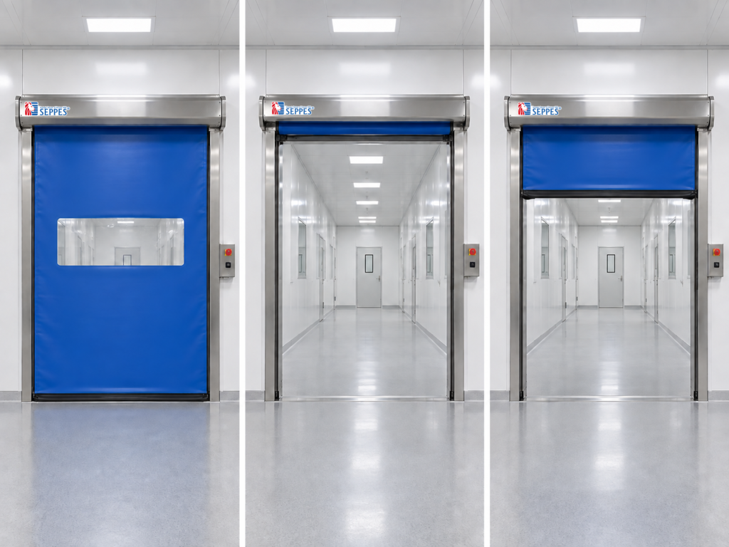 semiconductor-cleanroom-door-position-states